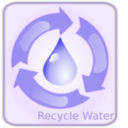 download Recycle Water clipart image with 45 hue color