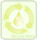 download Recycle Water clipart image with 225 hue color