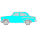 download Moskvitch 407 clipart image with 180 hue color