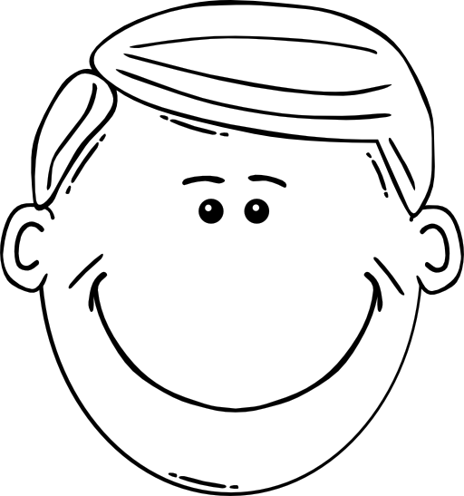 Man Face Cartoon