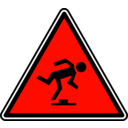 download Warning clipart image with 315 hue color