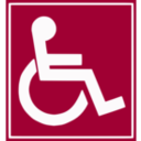 download Handicap Sign clipart image with 135 hue color