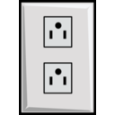 download Power Outlet Us clipart image with 0 hue color