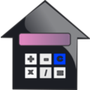 download Mortgage Calculator clipart image with 225 hue color
