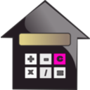 download Mortgage Calculator clipart image with 315 hue color
