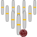 download Bowling Candlepins clipart image with 45 hue color