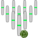 download Bowling Candlepins clipart image with 135 hue color