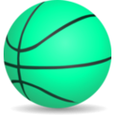 download Basketball clipart image with 135 hue color