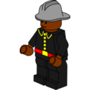 Lego Town Fireman 2