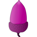 download Acorn clipart image with 270 hue color