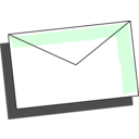 download Envelope clipart image with 315 hue color