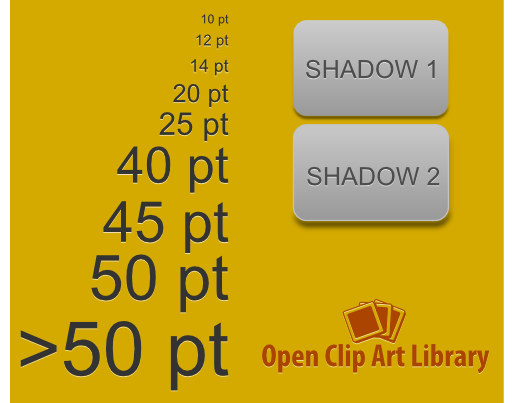 Emboss Light Text Filter