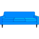 Blue Sofa