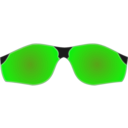 download Sunglasses clipart image with 90 hue color