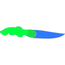 download Knife clipart image with 135 hue color