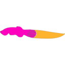 download Knife clipart image with 315 hue color