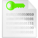 download Encrypted File Icon clipart image with 45 hue color