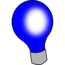 download Light Bulb clipart image with 180 hue color