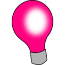 download Light Bulb clipart image with 270 hue color
