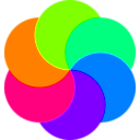 download 6 Partial Moons clipart image with 90 hue color