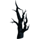 download Dead Tree clipart image with 135 hue color