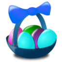 download Easter Icon clipart image with 180 hue color
