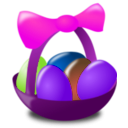 download Easter Icon clipart image with 270 hue color
