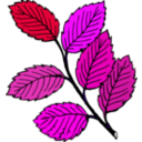 download Summer Leaves clipart image with 225 hue color