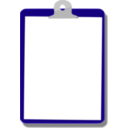 download Clipboard Background clipart image with 225 hue color