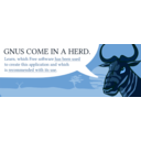 download Gnu Speaking clipart image with 180 hue color