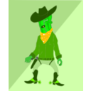 download Go Go Cactus Man clipart image with 45 hue color
