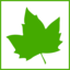 Eco Green Leaf Icon