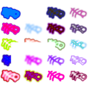 download Contour Effects clipart image with 270 hue color