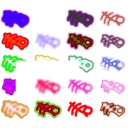 download Contour Effects clipart image with 315 hue color