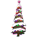 download Christmas 002 clipart image with 270 hue color