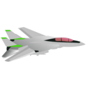download F14 Tomcat clipart image with 135 hue color