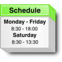 download Schedule2 clipart image with 45 hue color