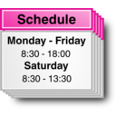 download Schedule2 clipart image with 270 hue color