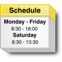 download Schedule2 clipart image with 0 hue color