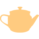 download Teapot Silhouette By Rones clipart image with 180 hue color