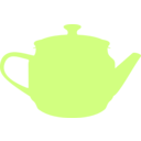 download Teapot Silhouette By Rones clipart image with 225 hue color