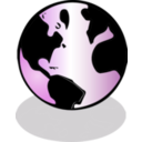 download Globe Icon clipart image with 90 hue color