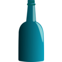 download Green Bottle clipart image with 45 hue color