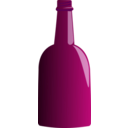 download Green Bottle clipart image with 180 hue color