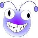 download Bugs Head clipart image with 45 hue color