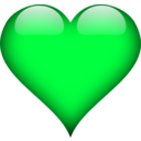 download Heart clipart image with 135 hue color