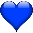 download Heart clipart image with 225 hue color