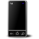 download Smart Phone clipart image with 135 hue color
