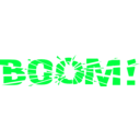 download Boom clipart image with 135 hue color