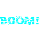 download Boom clipart image with 180 hue color